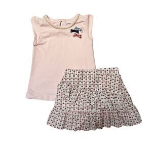 Carter's Two Piece Skort Outfit Size 2T